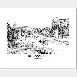 Burnsville - Minnesota Posters and Art